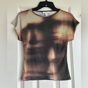 NWT Topshop Short Sleeve Shirt Size S (4-6)